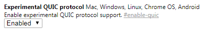Chrome浏览器关闭 QUIC，避免部分地区运营商UDP QOS对速度的影响