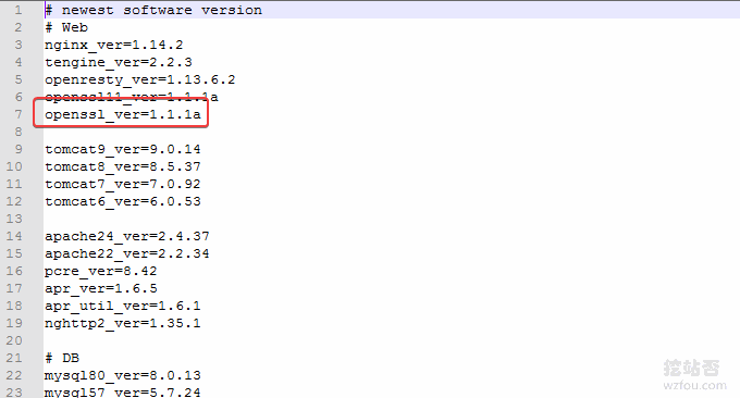 开启TLSV1.3修改版本